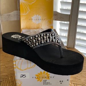 Spring Wedge Flip Flops